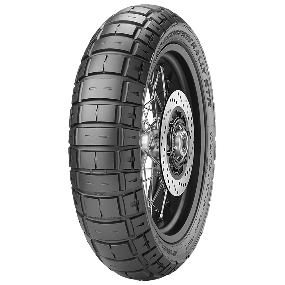 Pirelli Rally STR Front 120/70R19 60V Radial Tire - Picture 4 of 23